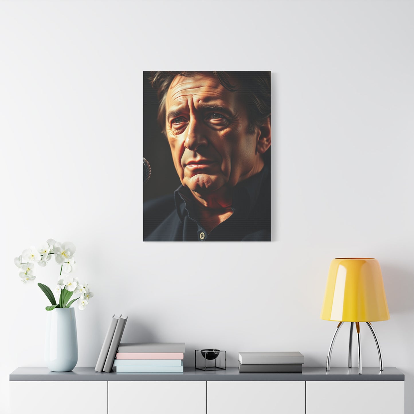 Johnny Cash Art Canvas Art 3 Wall Art & Canvas Print