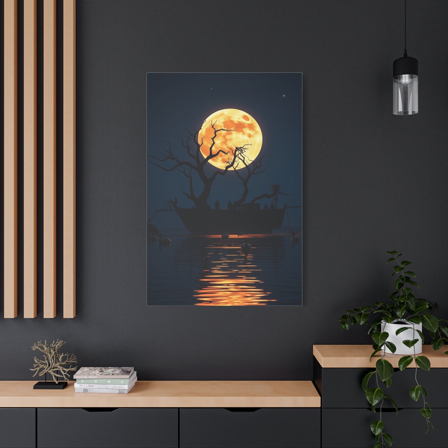 Supreme Full Moon Art Collection Wall Art & Canvas Print