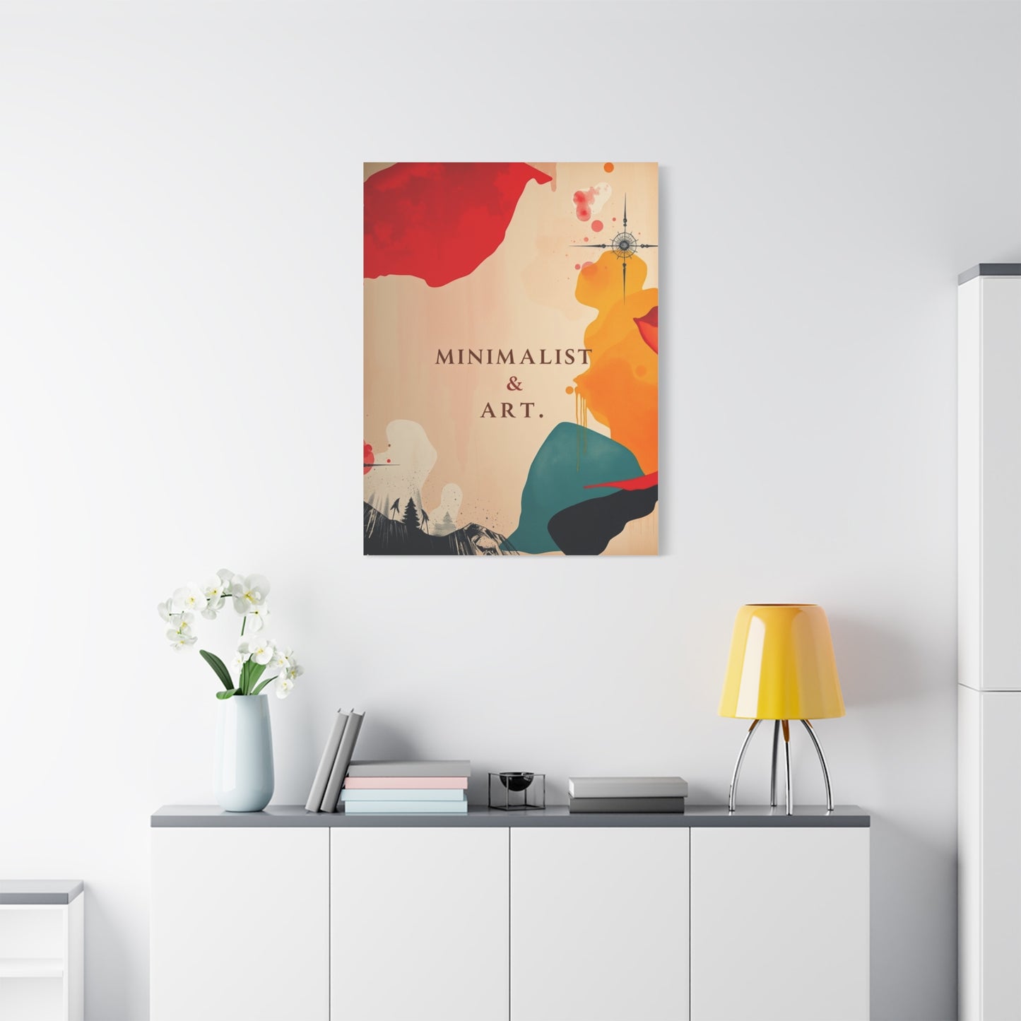Serene Essence Canvas
