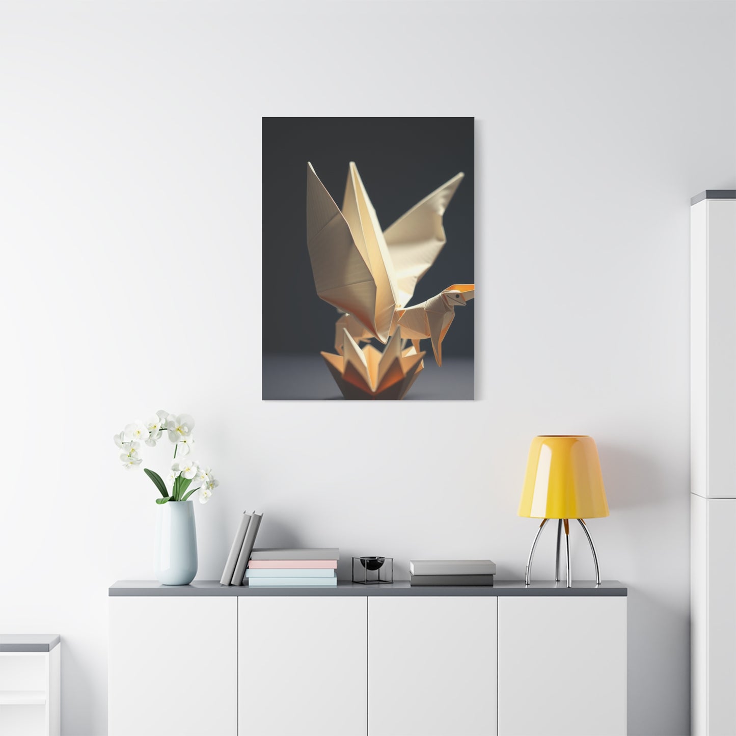 Artistry of Folded Whispers Wall Art & Canvas Print