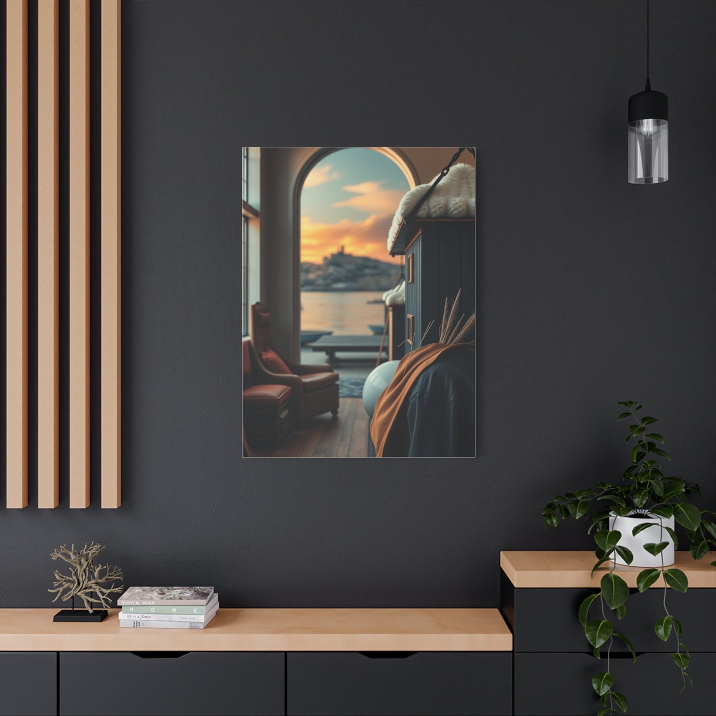 Nordic Serenity Canvas Wall Art & Canvas Print