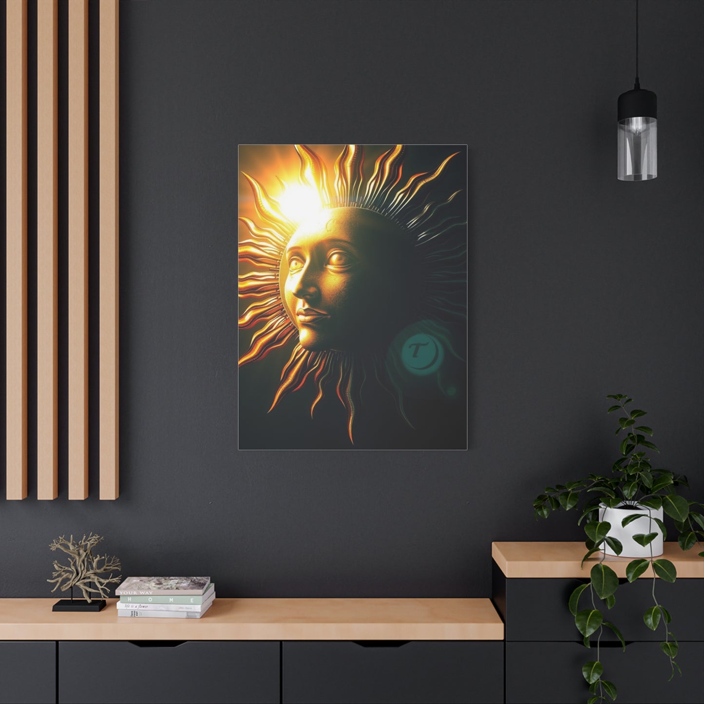 Lunar Solstice Masterpiece wall art & canvas print