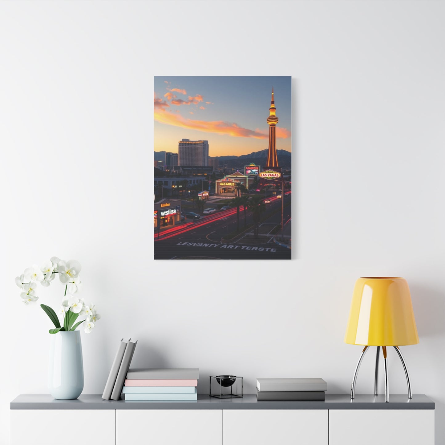 Las Vagas Art Canvas Art 4 Wall Art & Canvas Print