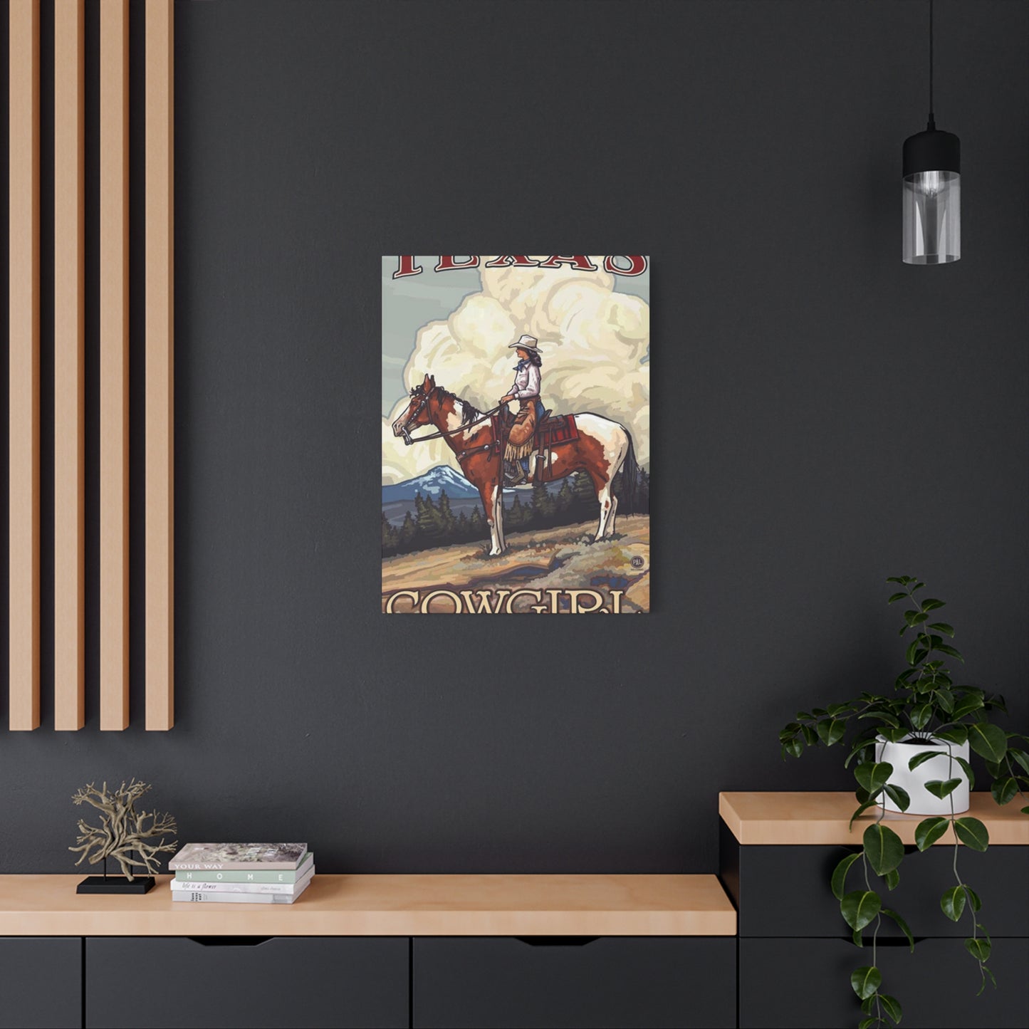 Texas Cowgirl Wall Art & Canvas Prints