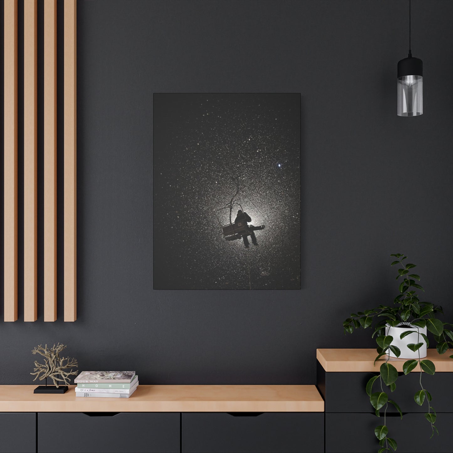 Gondola At Night Wall Art & Canvas Prints