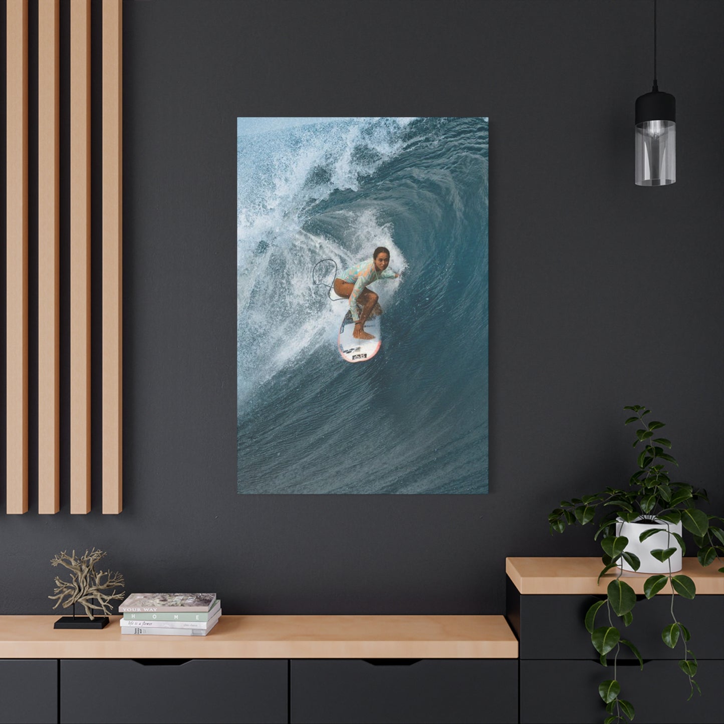 Wave Surfing Photo Wall Art & Canvas Prints