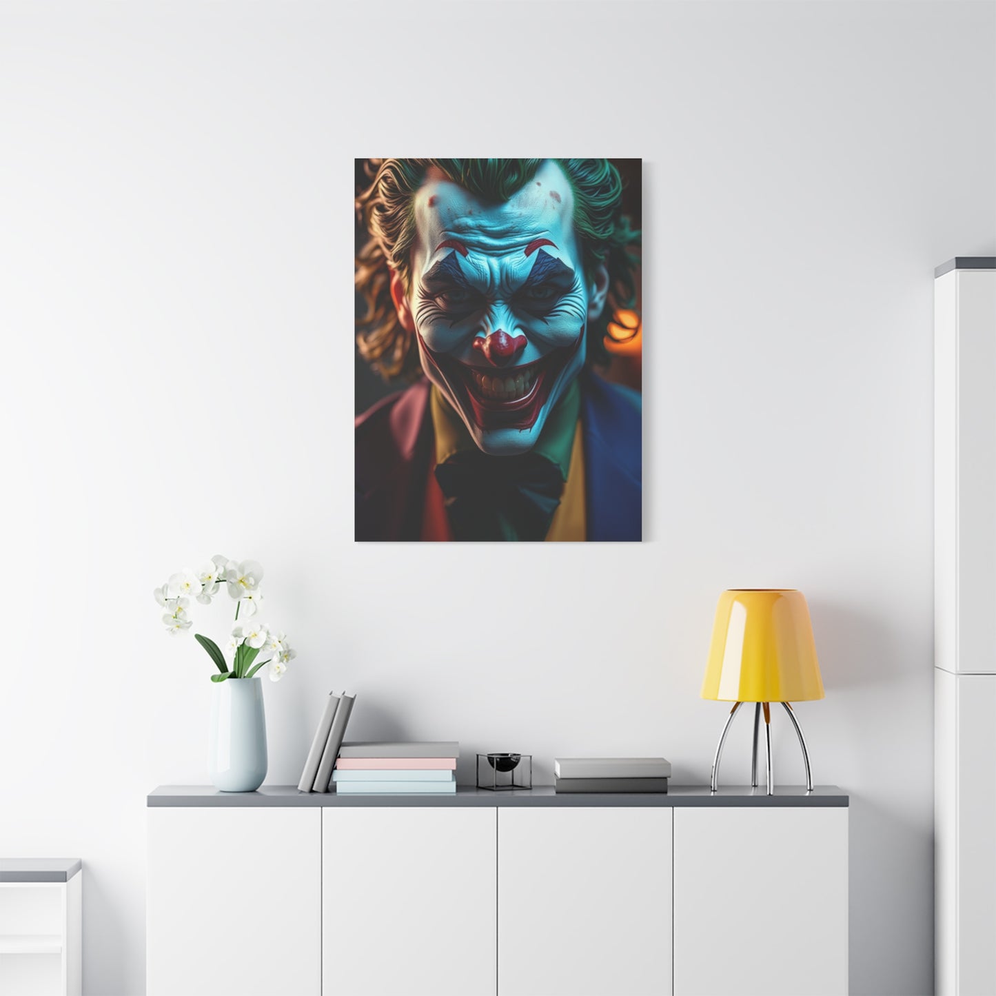 The Joker Art Canvas Art 10 Wall Art & Canvas Print