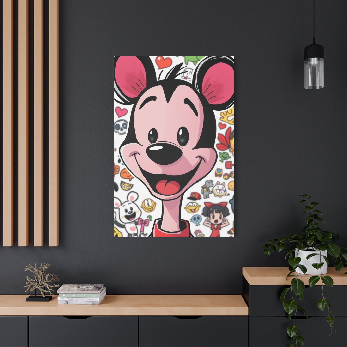 Grand Doodle Symphony Canvas Wall Art & Canvas Print