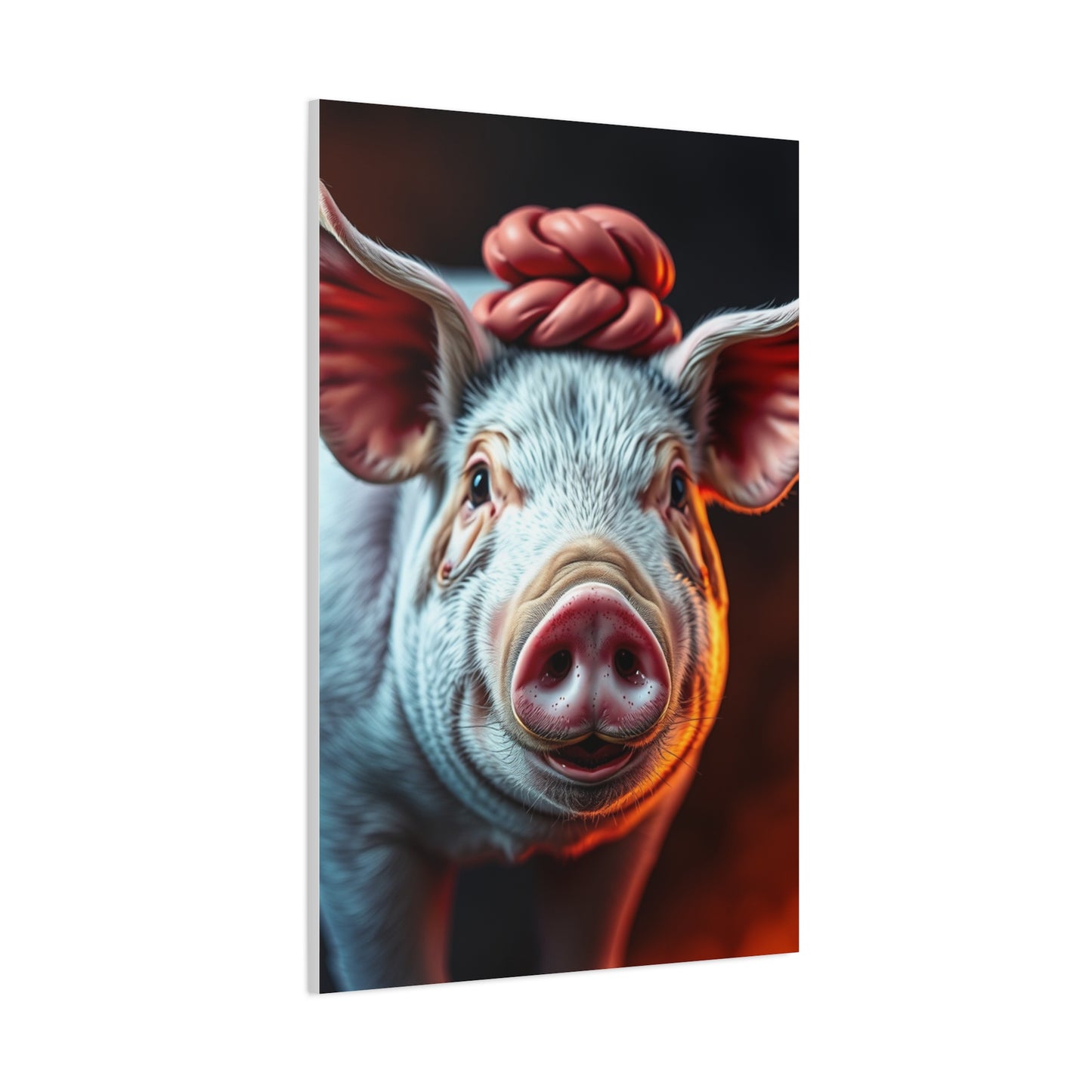 Pig Art Canvas Art 7 Wall Art & Canvas Print