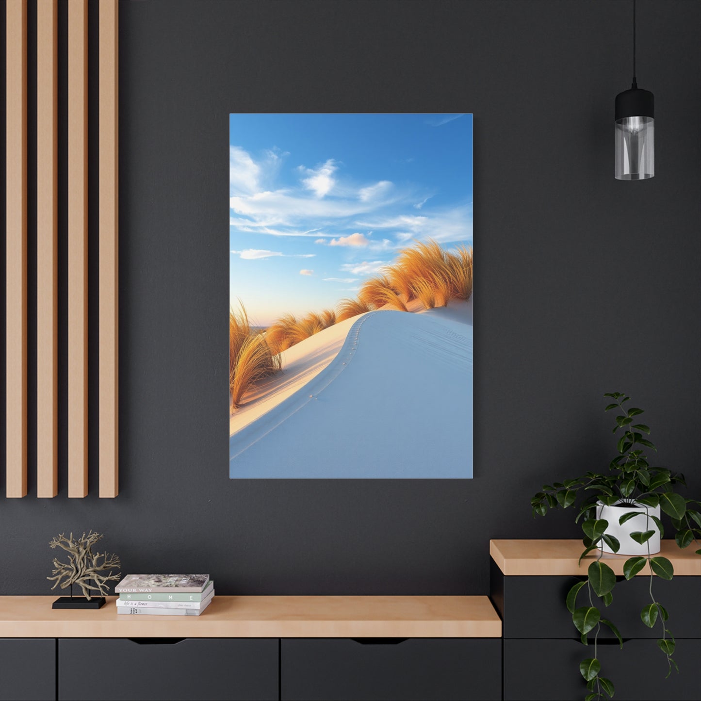 Coastal Sand Dunes Art Supreme Gallery Wall Art & Canvas Print