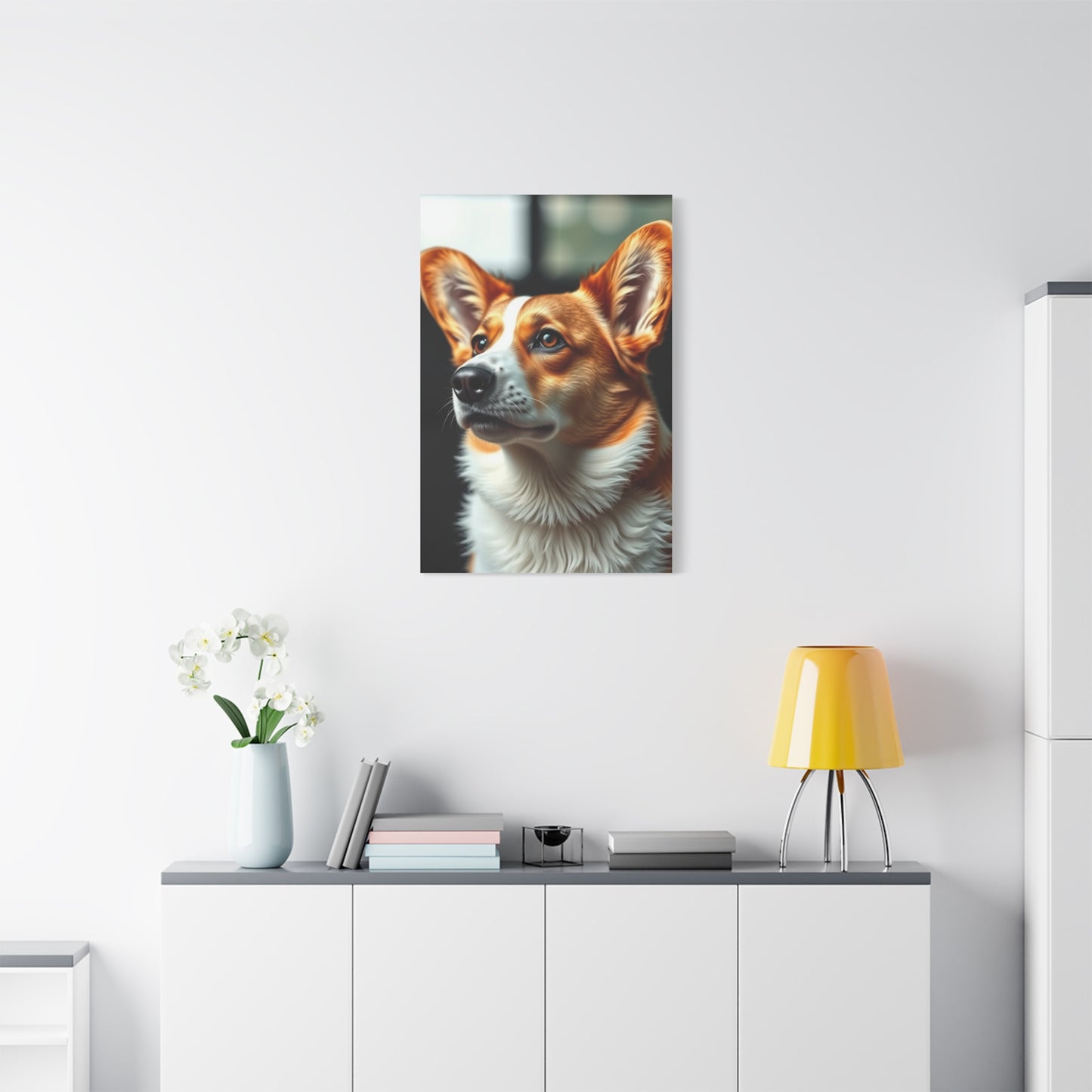 Corgi Dog Art Canvas Art 9 Wall Art & Canvas Print