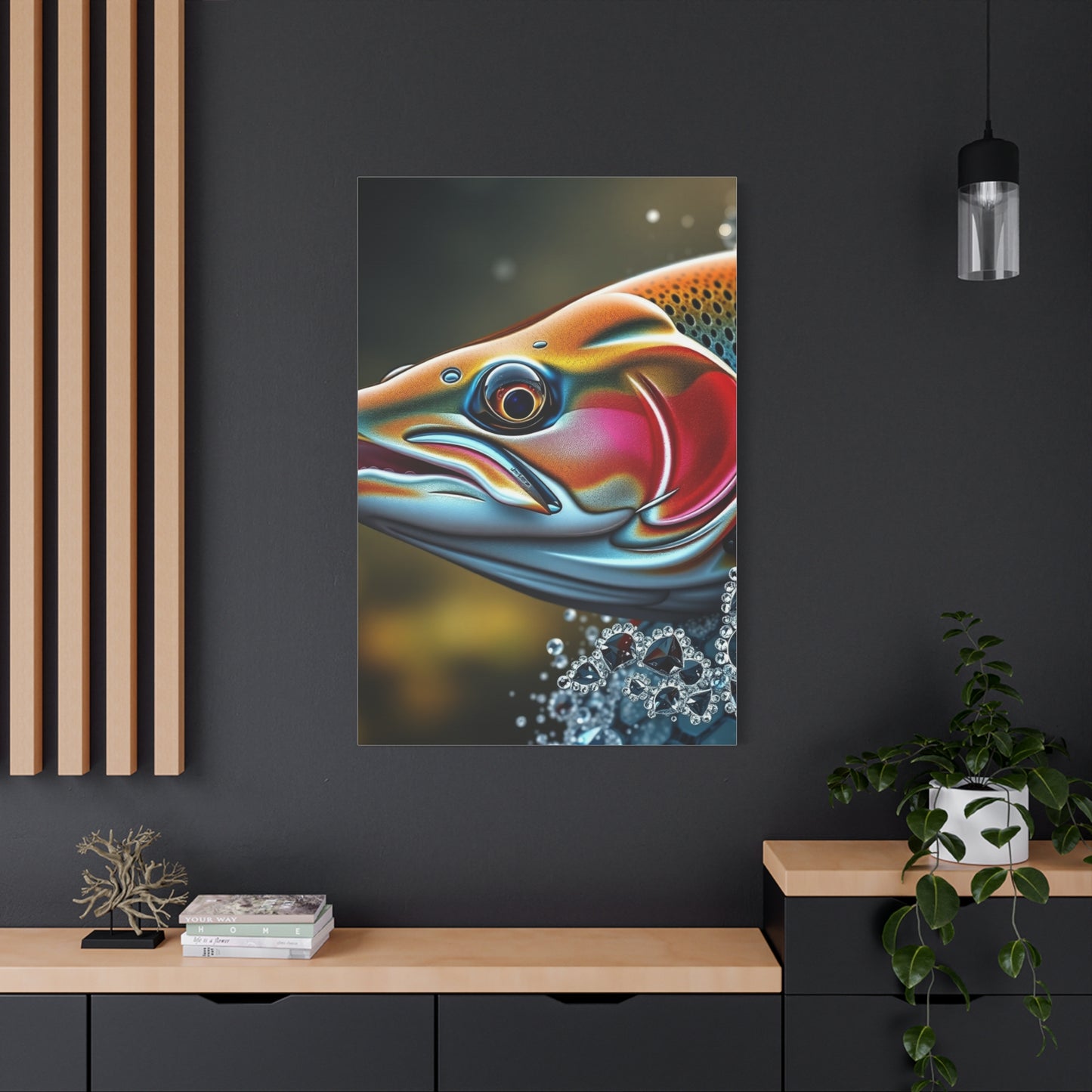 Supreme Trout Art Beautiful Collection Wall Art & Canvas Print