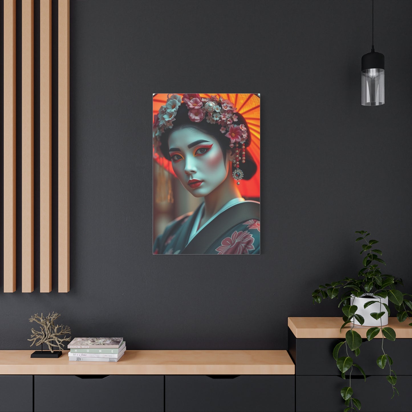 Geisha Art Canvas Art 9 Wall Art & Canvas Print