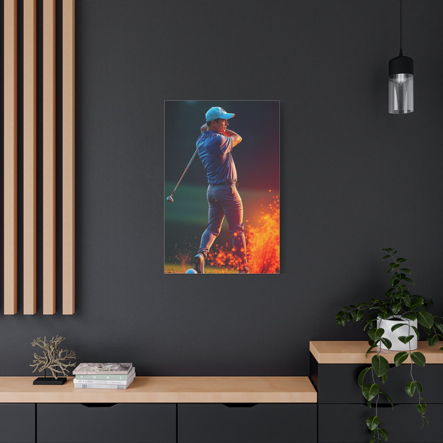 Verdant Swing Elegance Wall Art & Canvas Print