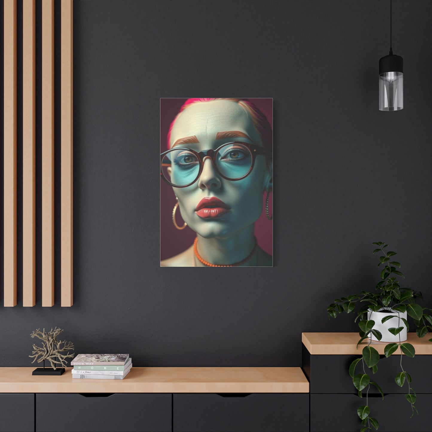 Whimsical Luminance Canvas wall art & canvas print