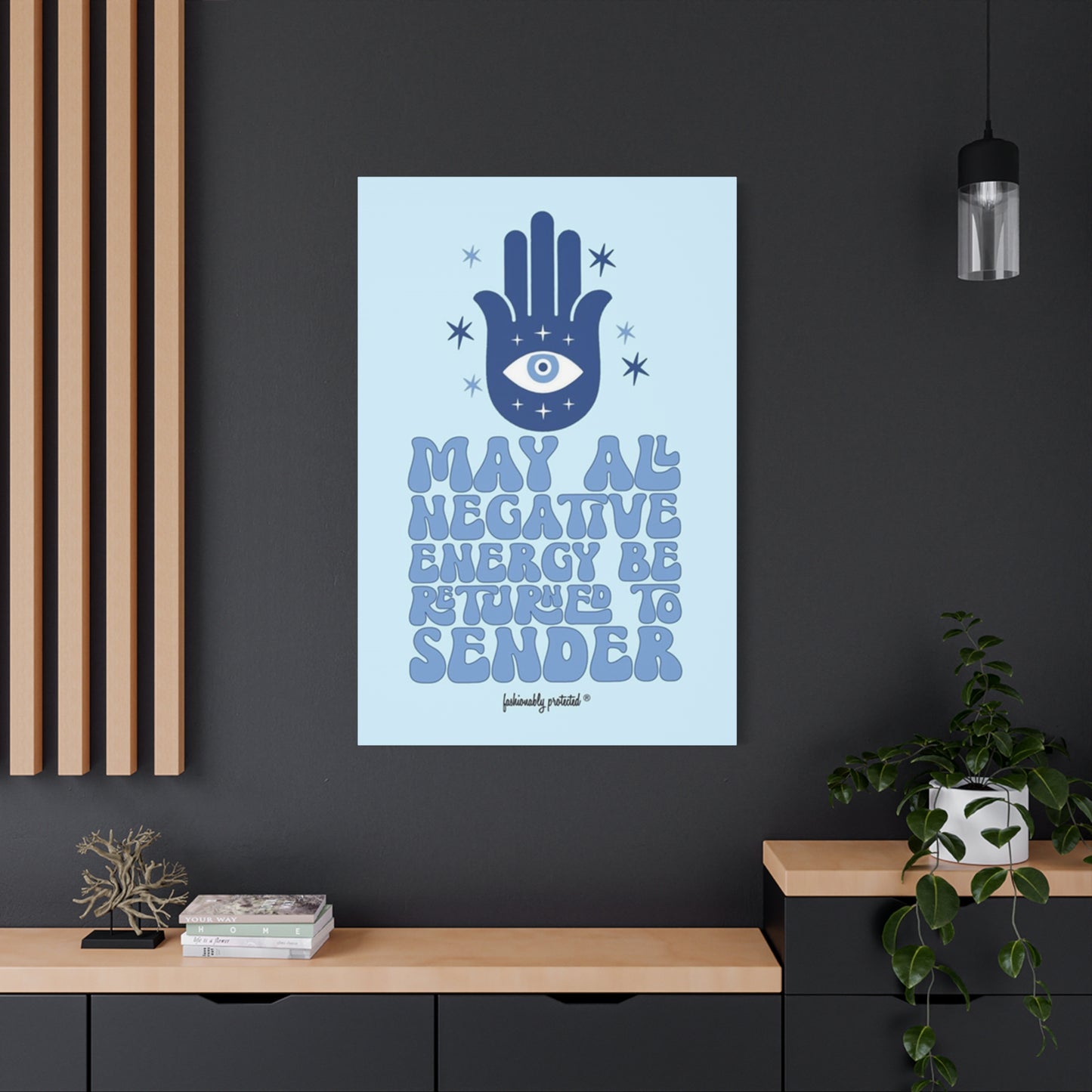 Return Negative Energy Wall Art & Canvas Prints