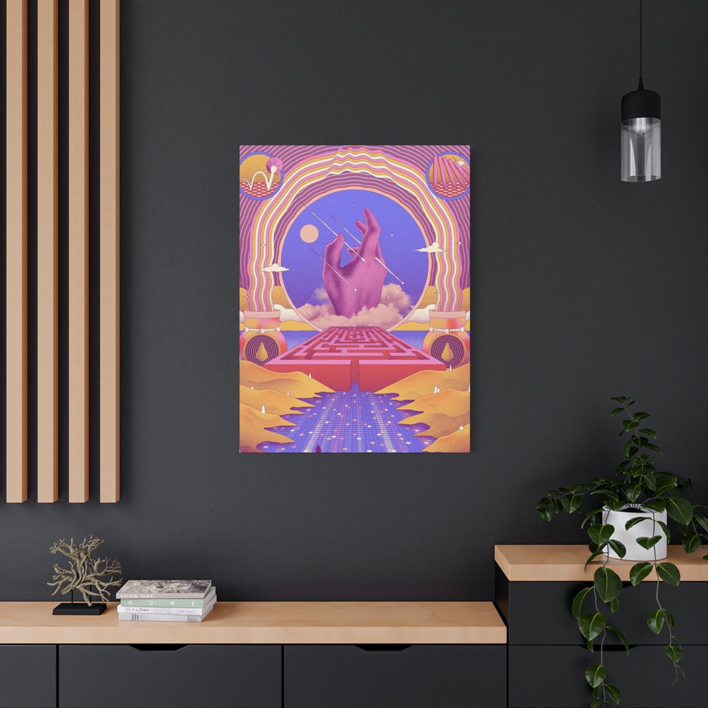 Hand Colorful Wall Art & Canvas Prints