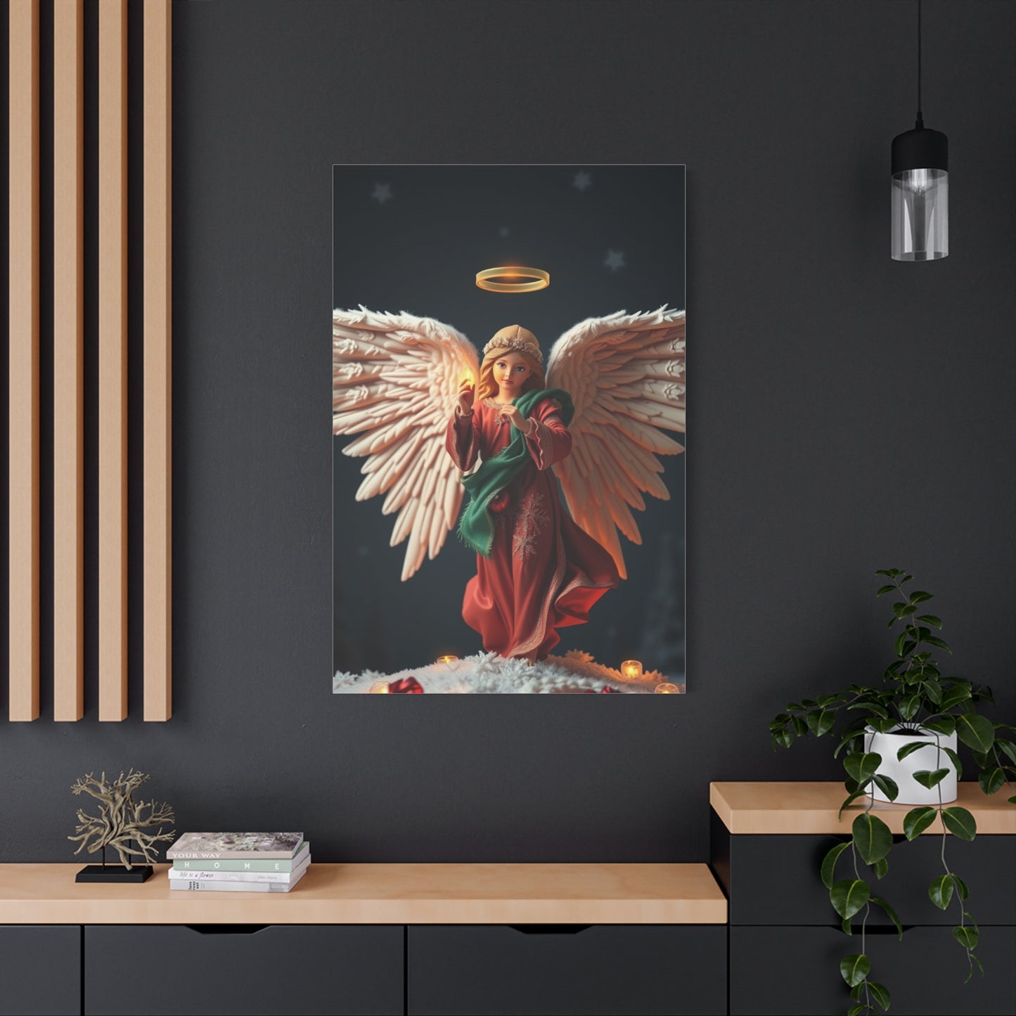 Christmas Angel Art Supreme Gallery Wall Art & Canvas Print