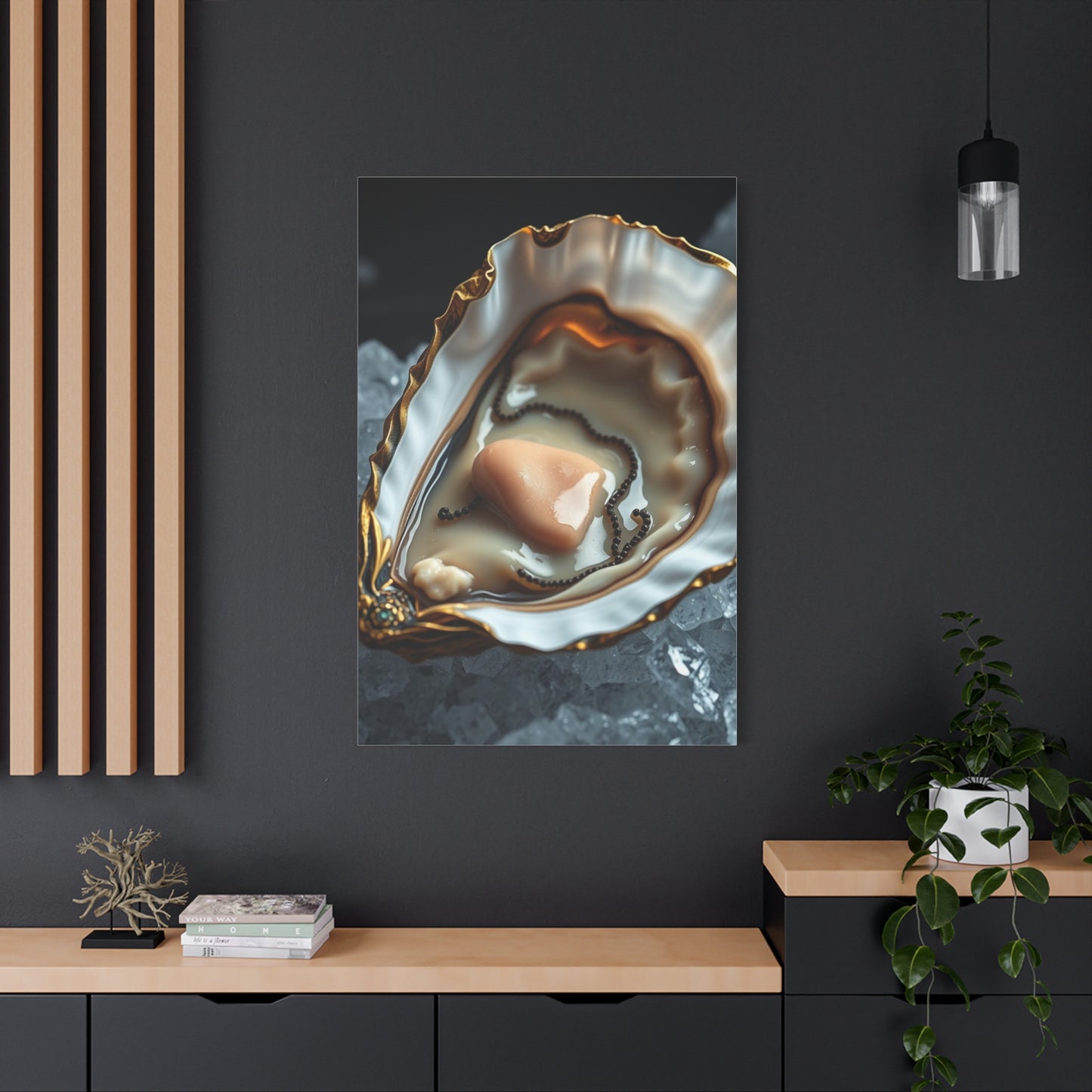 Oyster Art Canvas Art 4 Wall Art & Canvas Print