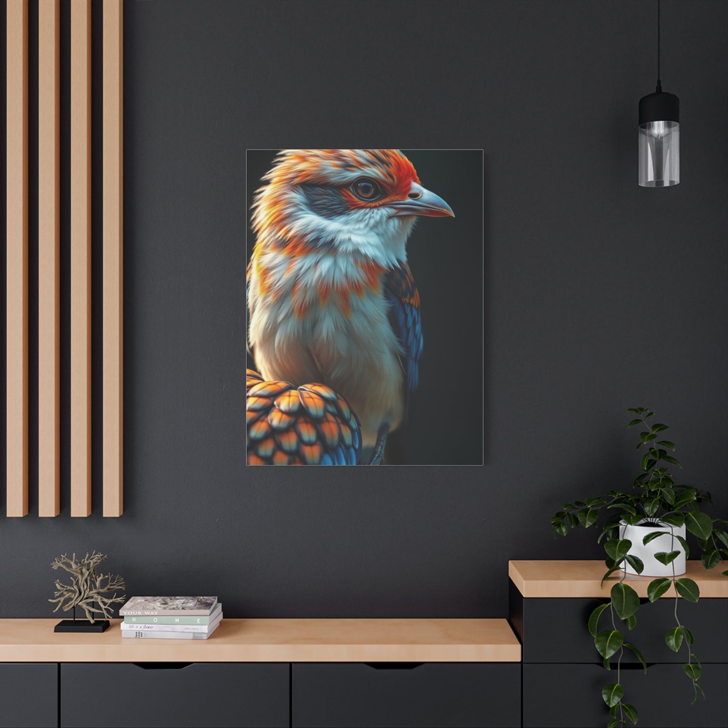 Ornithic Grace Canvas Wall Art & Canvas Print