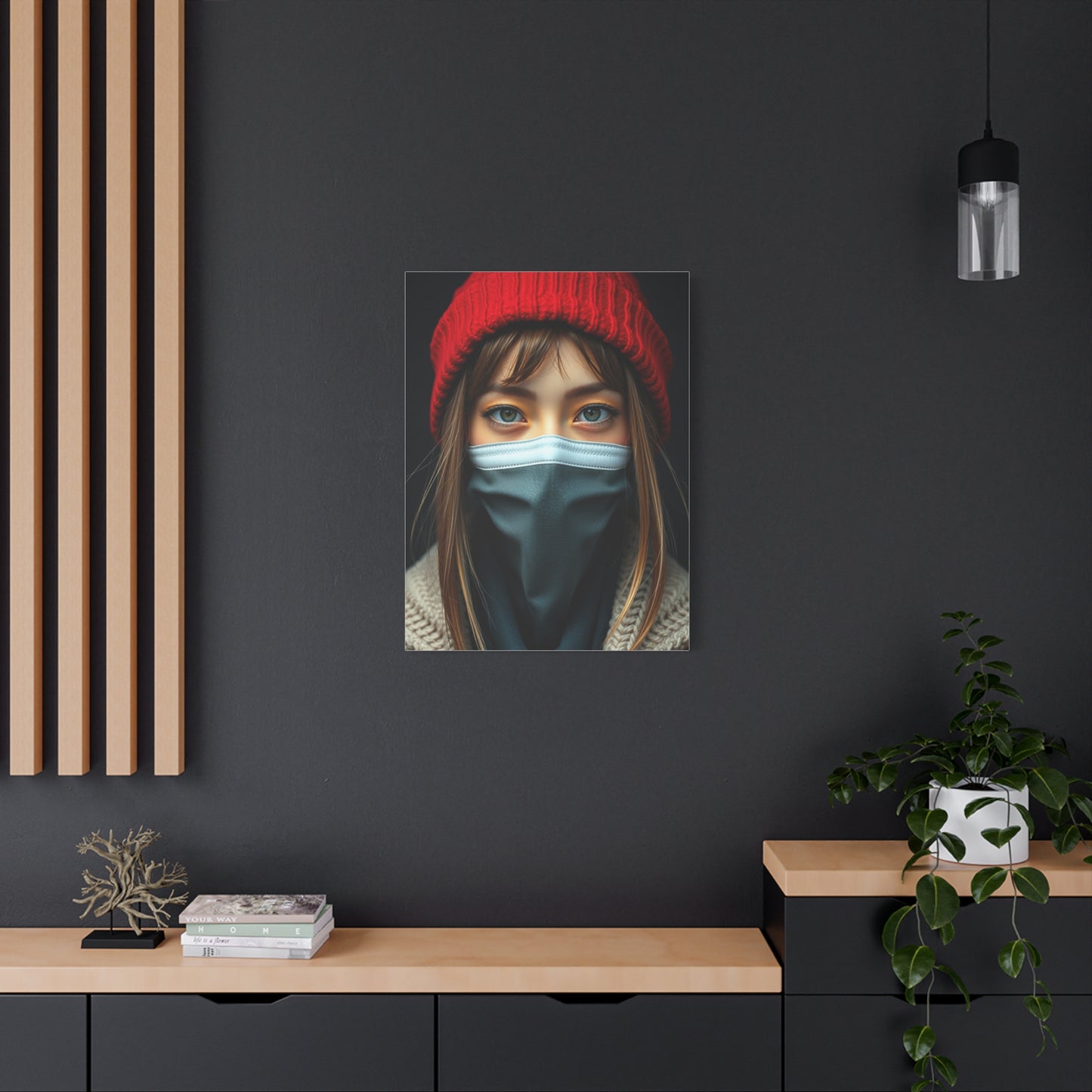 Faceless Portraits Art Canvas Art 3 Wall Art & Canvas Print