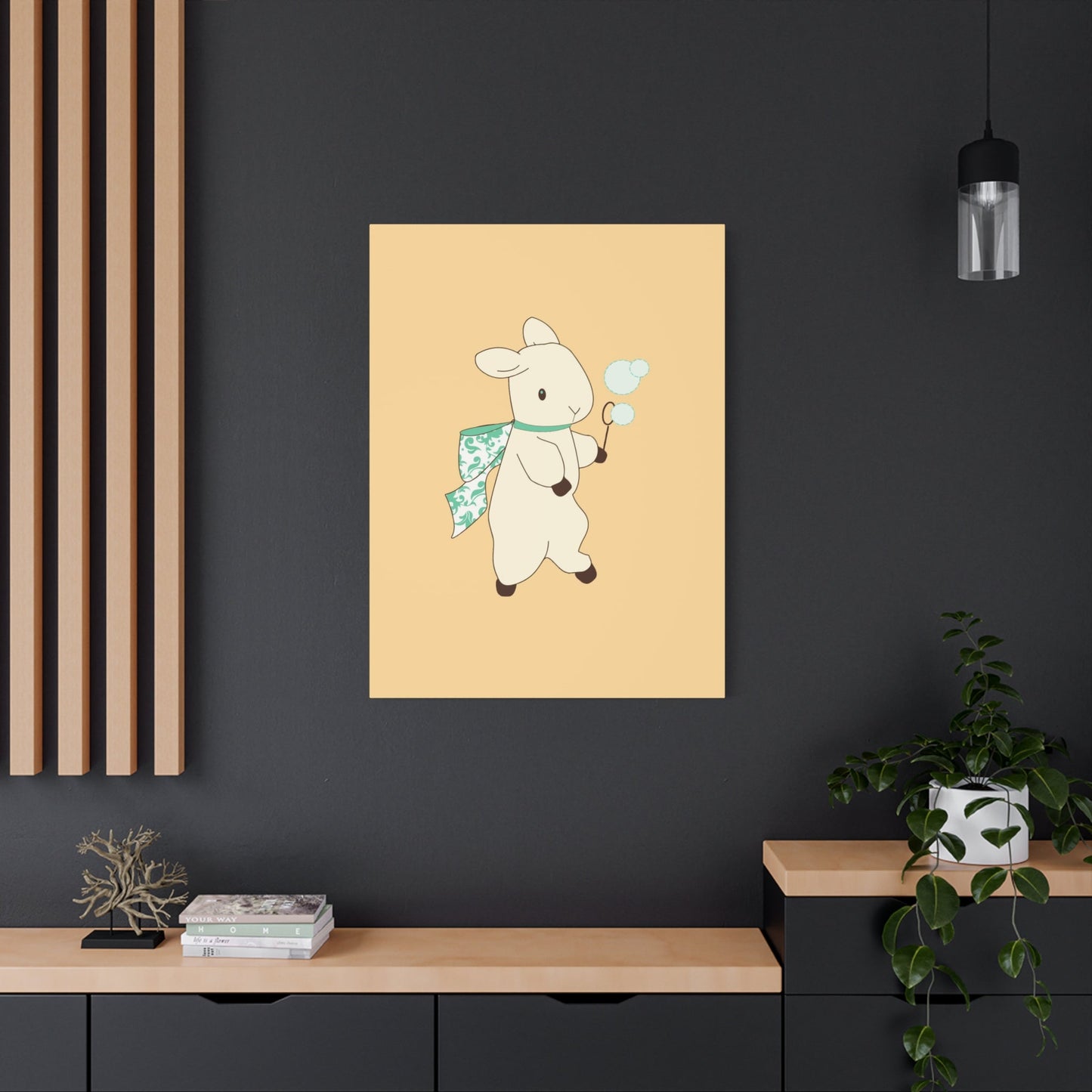 Yellow Bunny Wall Art & Canvas Prints
