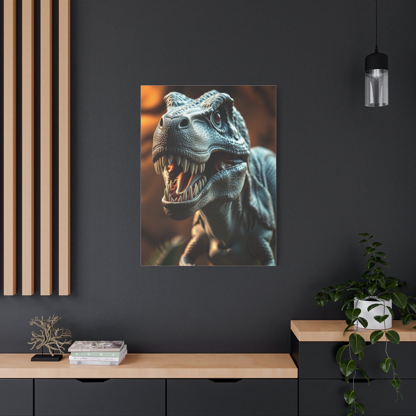 Tyrannosaurus Rex Art Canvas Art 9 Wall Art & Canvas Print