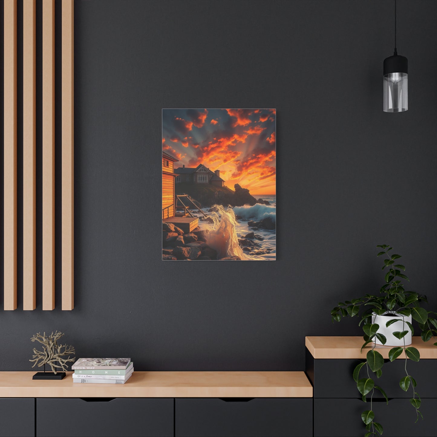 Tidal Tranquility Creation Wall Art & Canvas Print