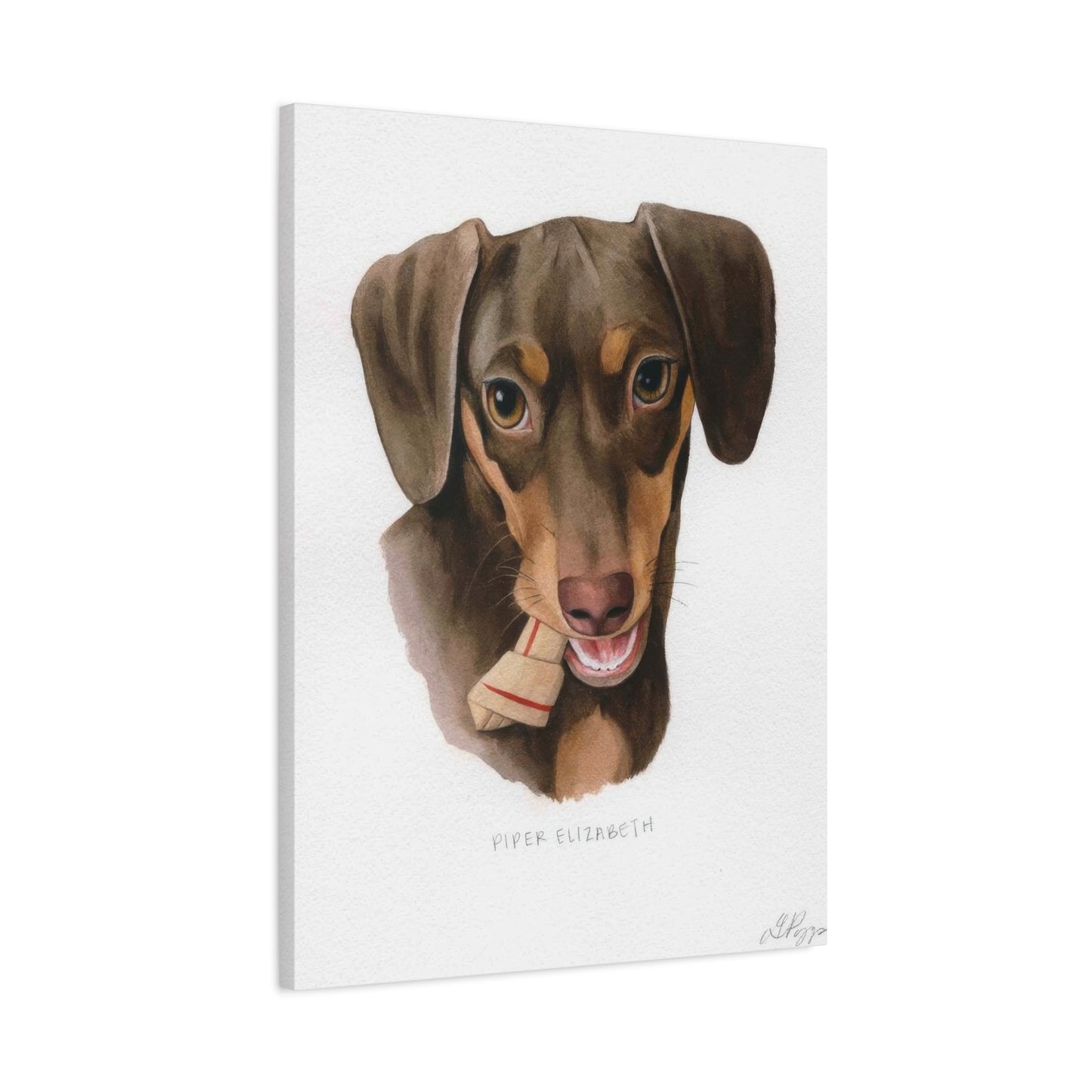 Grace Pop Wag Dog Wall Art & Canvas Prints