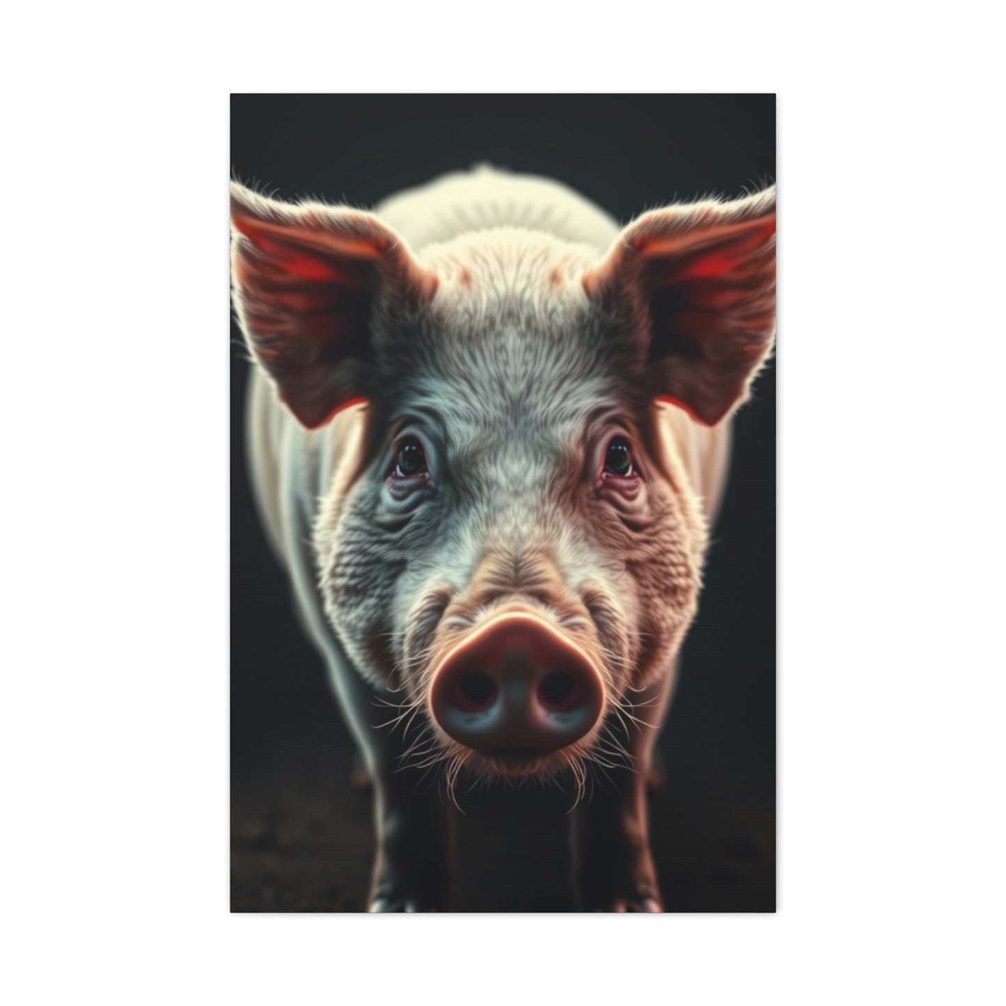 Pig Art Canvas Art 10 Wall Art & Canvas Print