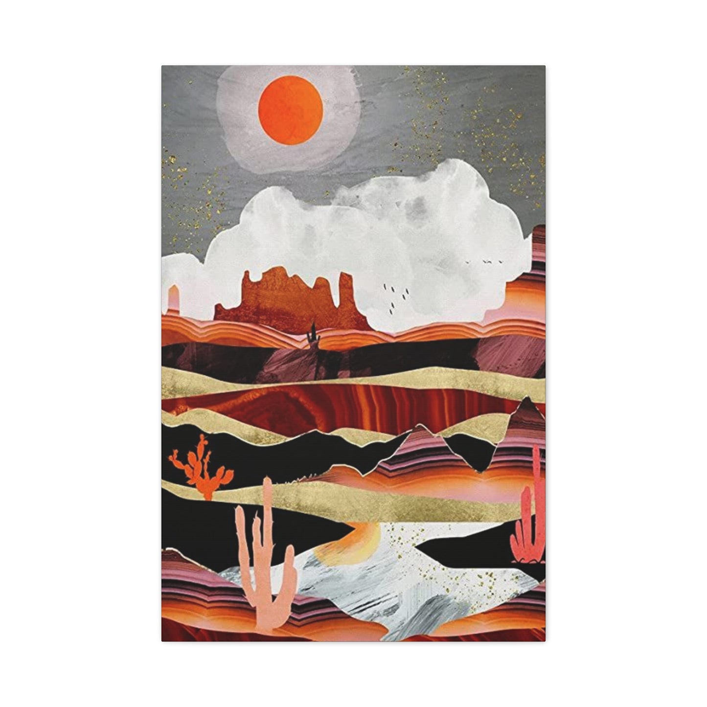 Abstract Arizona Canyon Mountain Wall Art & Canvas Prints