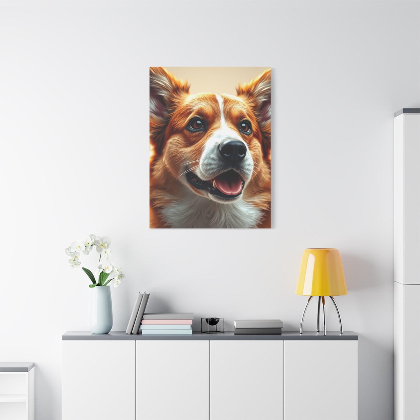 Corgi Dog Art Canvas Art 3 Wall Art & Canvas Print