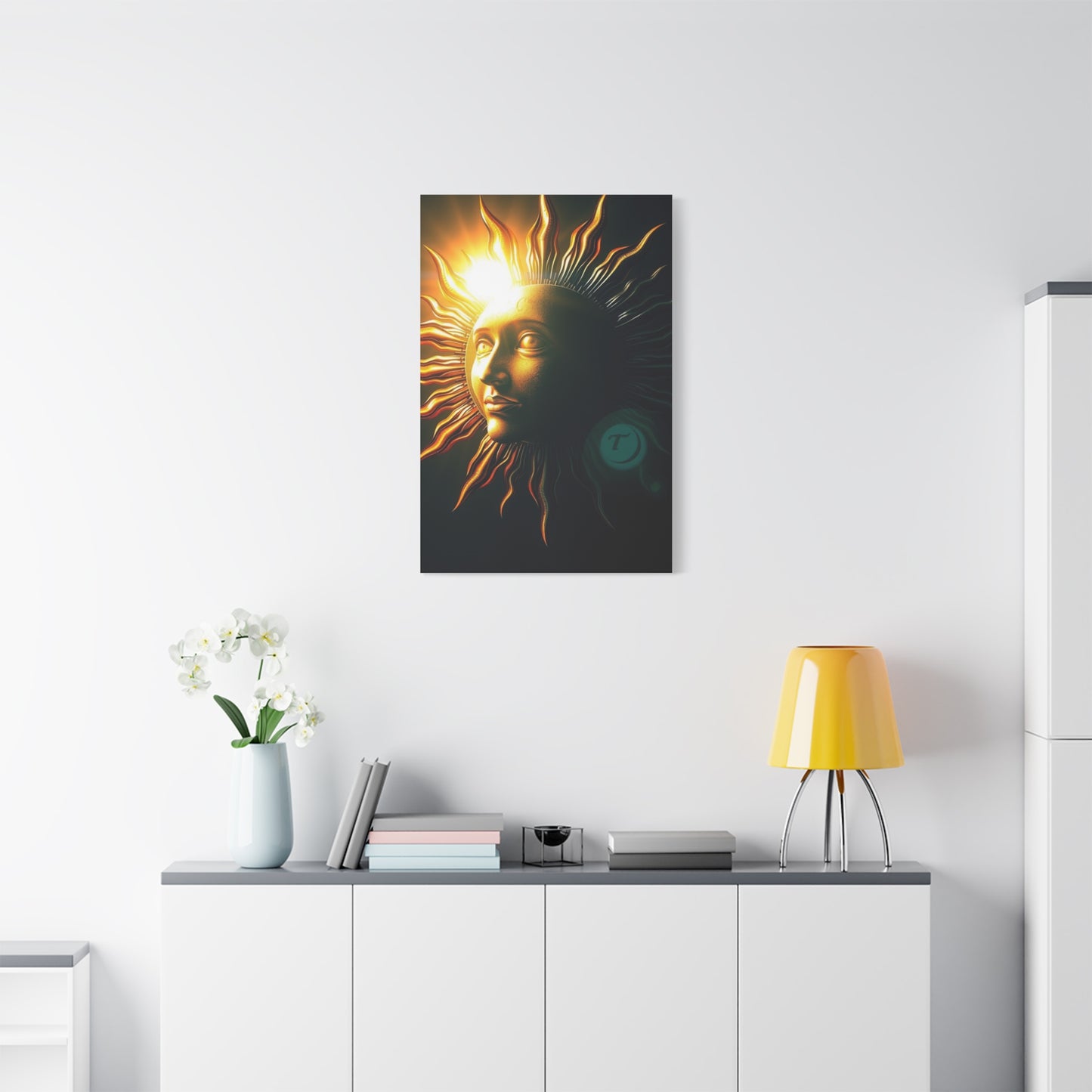 Lunar Solstice Masterpiece wall art & canvas print