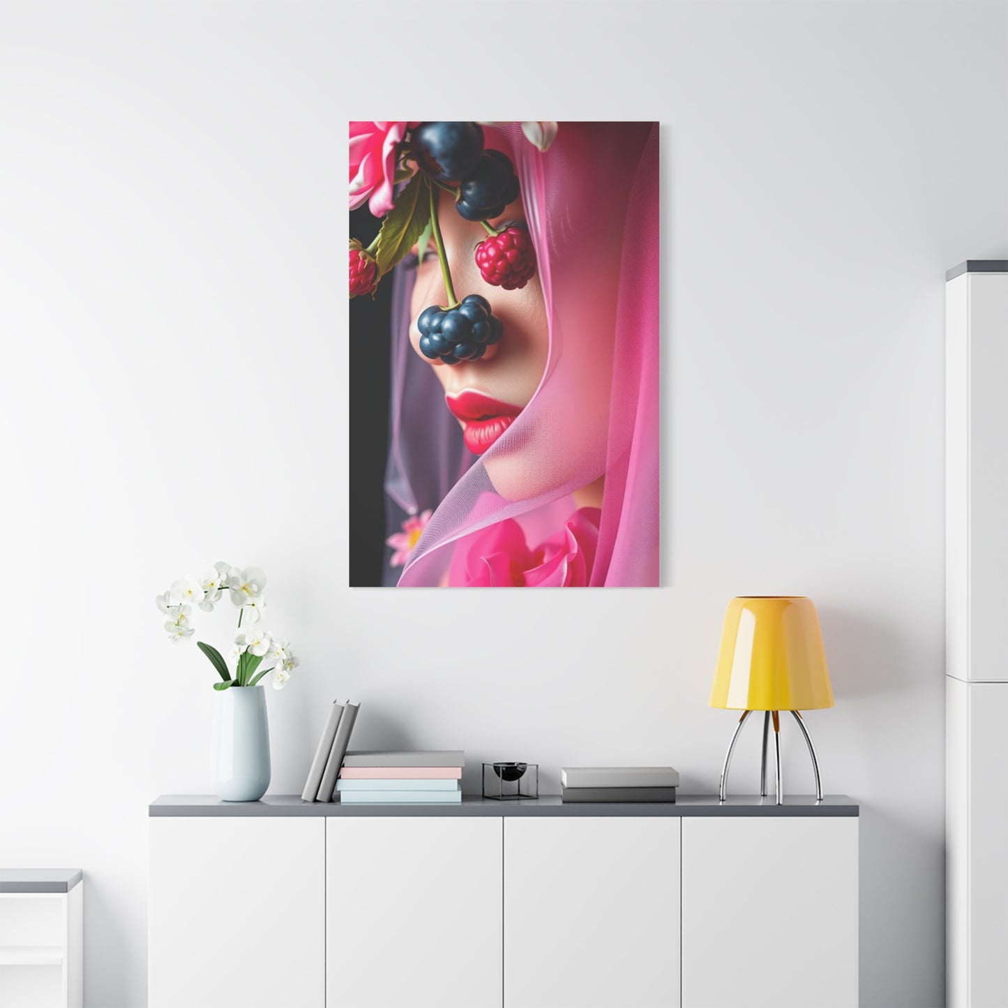 Rosé Sapphire Canvas