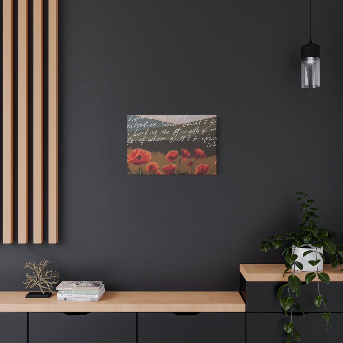 Flowers and Scripture Wall Art & Canvas Prints