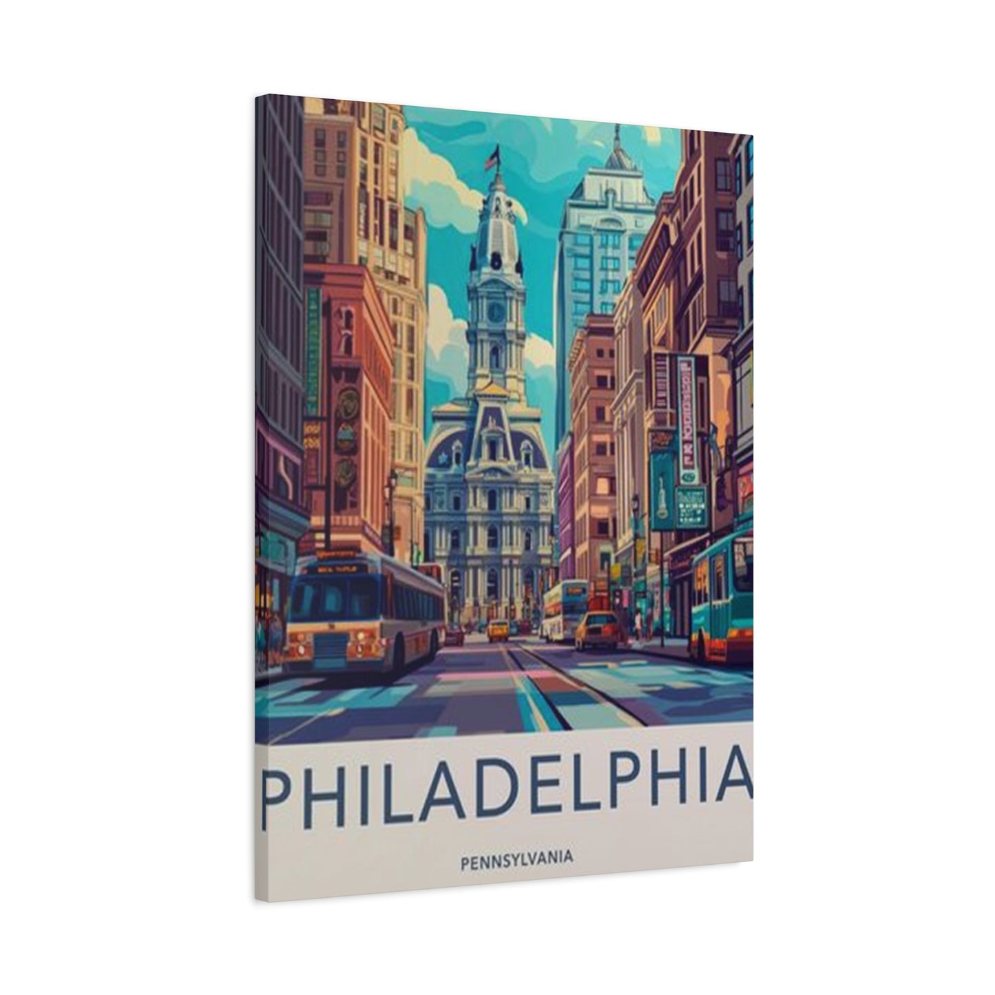 Streets Of Philadelphia Wall Art & Canvas Prints