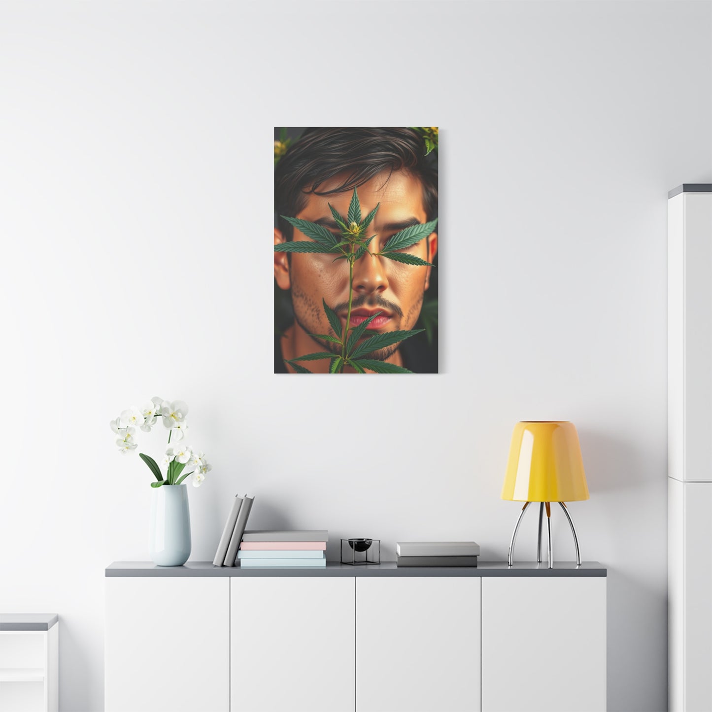 Gilded Herb Essence Art Wall Art & Canvas Print