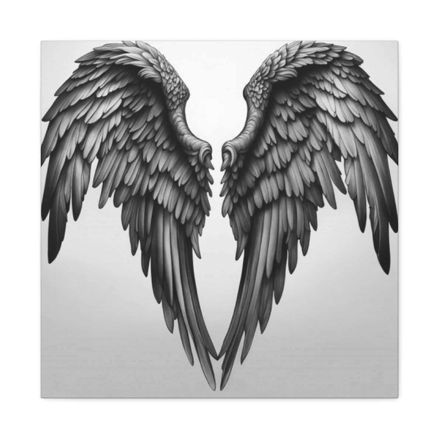 Black Angel Wings Wall Art & Canvas Prints