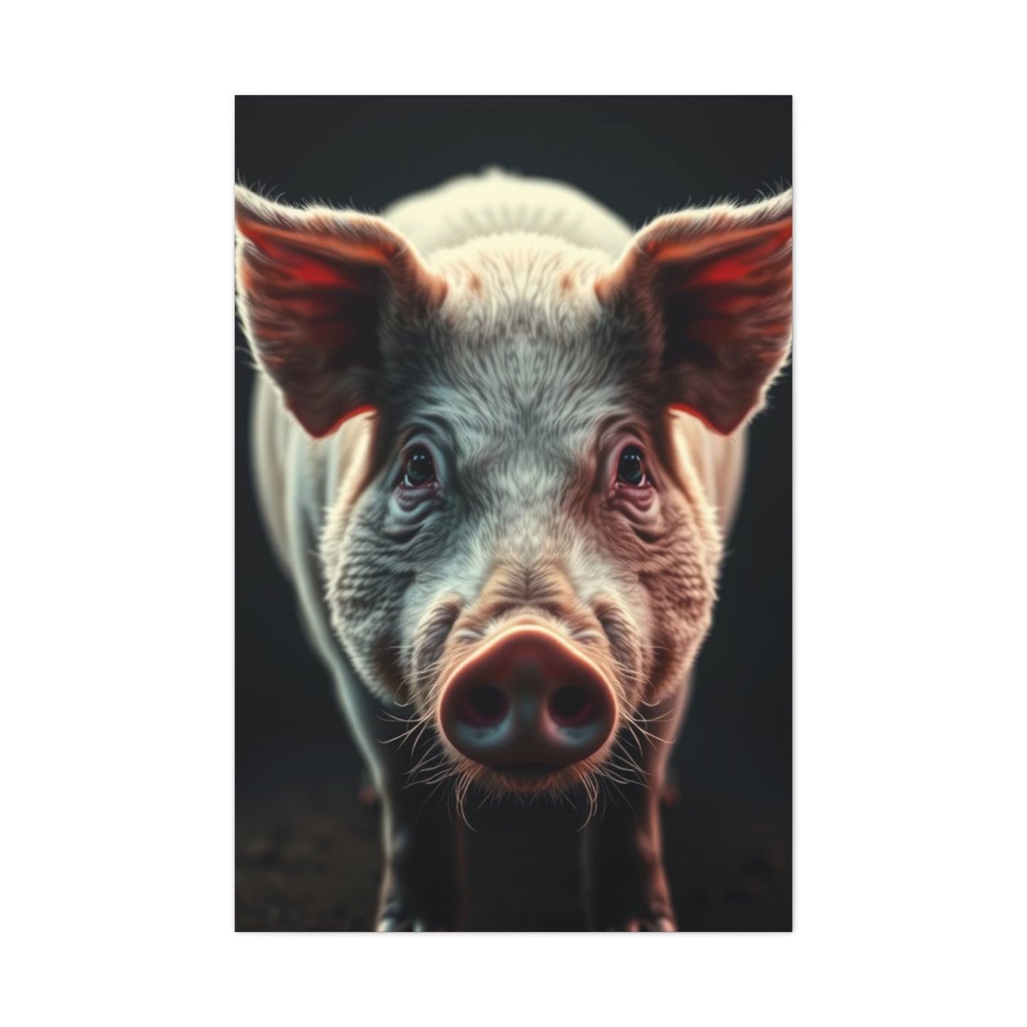 Pig Art Canvas Art 10 Wall Art & Canvas Print
