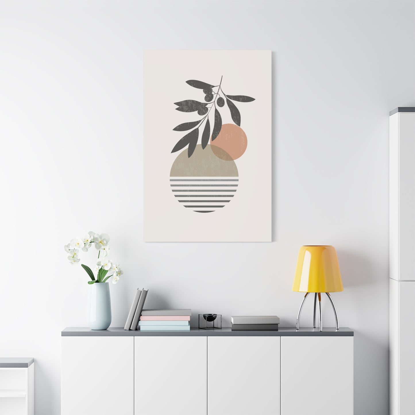 Sun Leaves Deco Wall Art & Canvas Prints