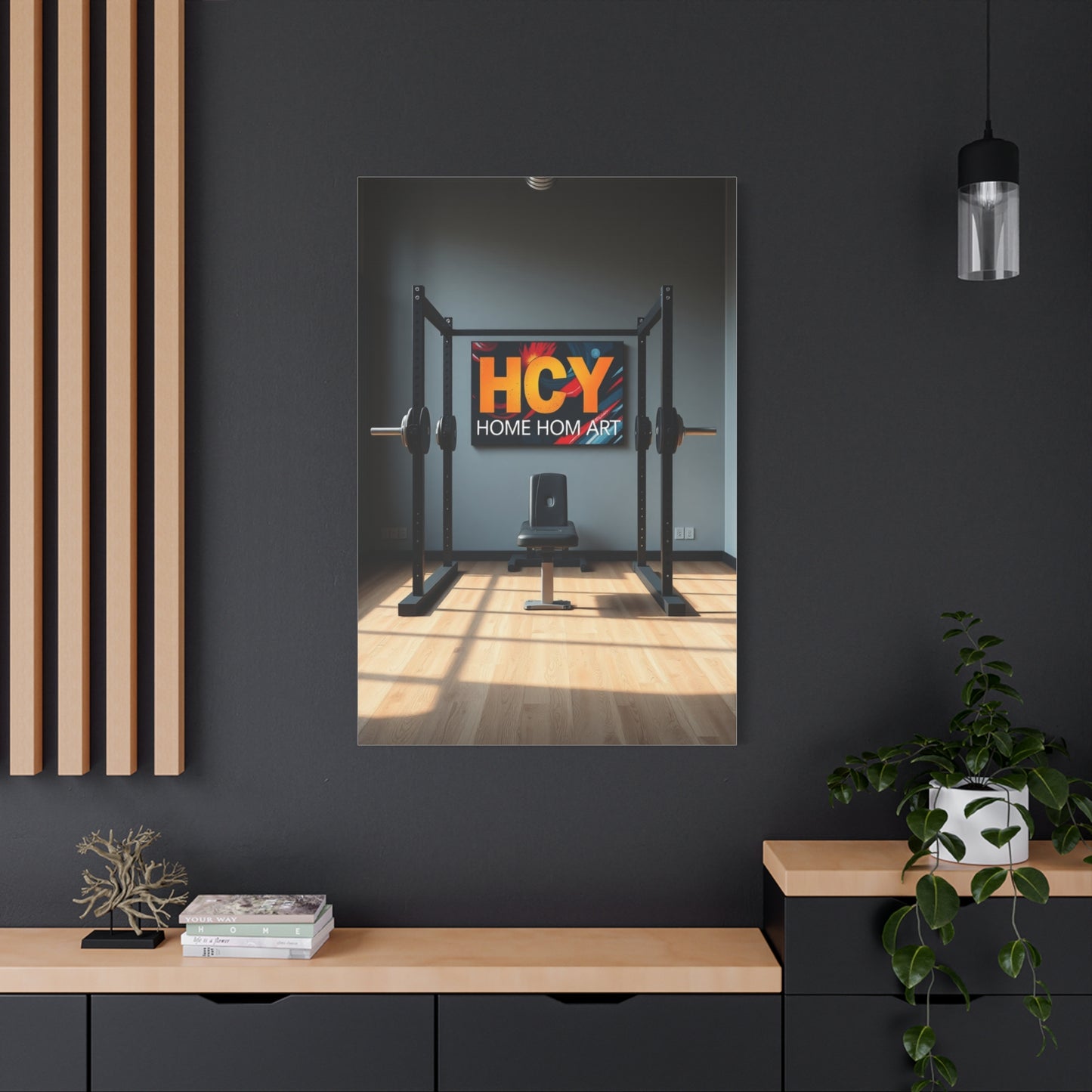 Gym Grandeur Wall Piece Wall Art & Canvas Print