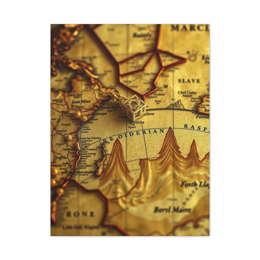 Supreme Collection Antique Maps Art Wall Art & Canvas Print