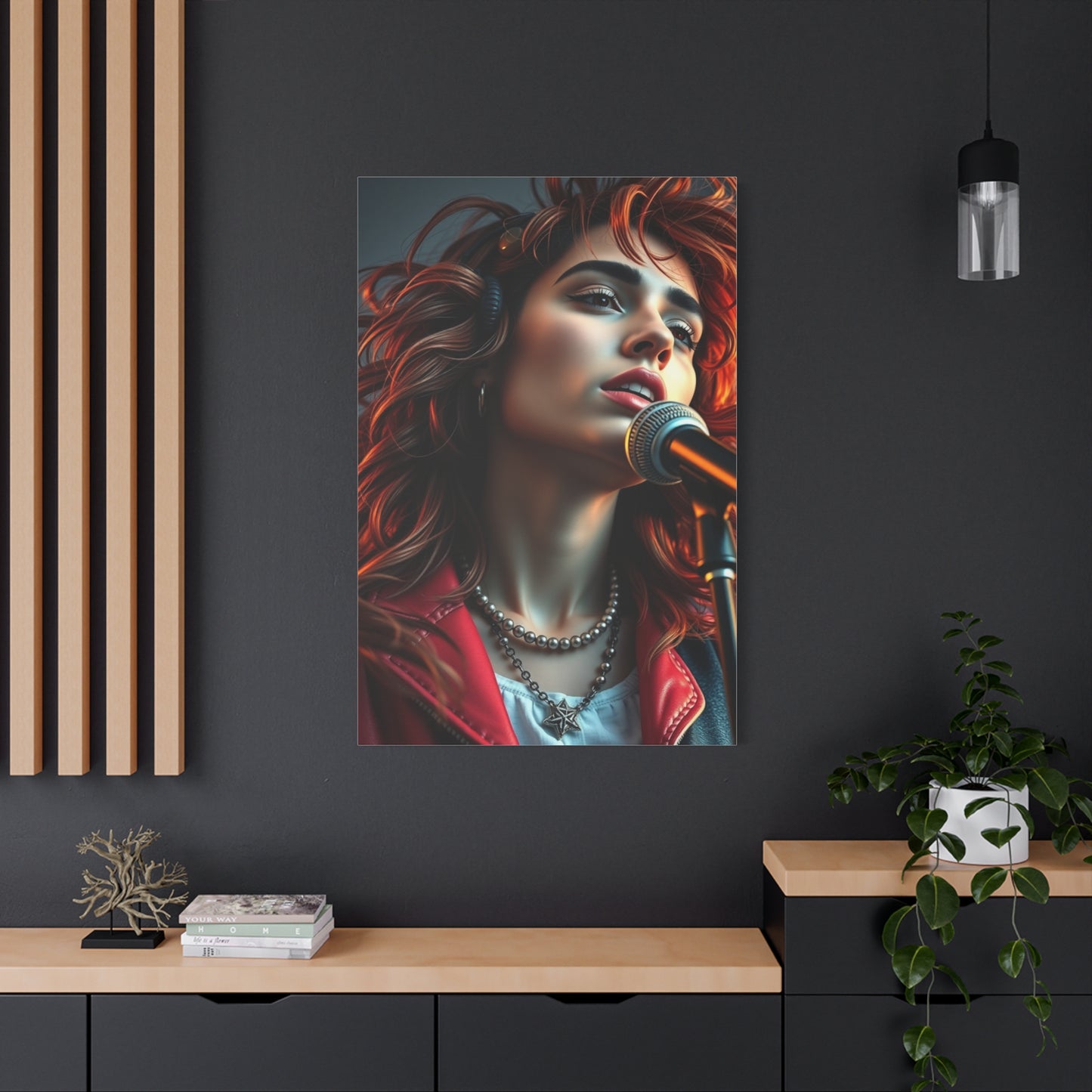 Vibrant Crescendo Display wall art & canvas print