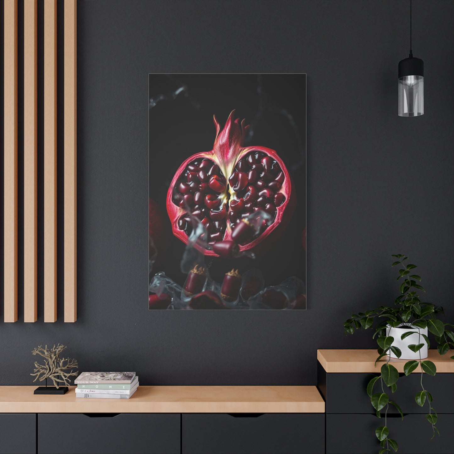 Opulent Scarlet Reverie Wall Art & Canvas Print