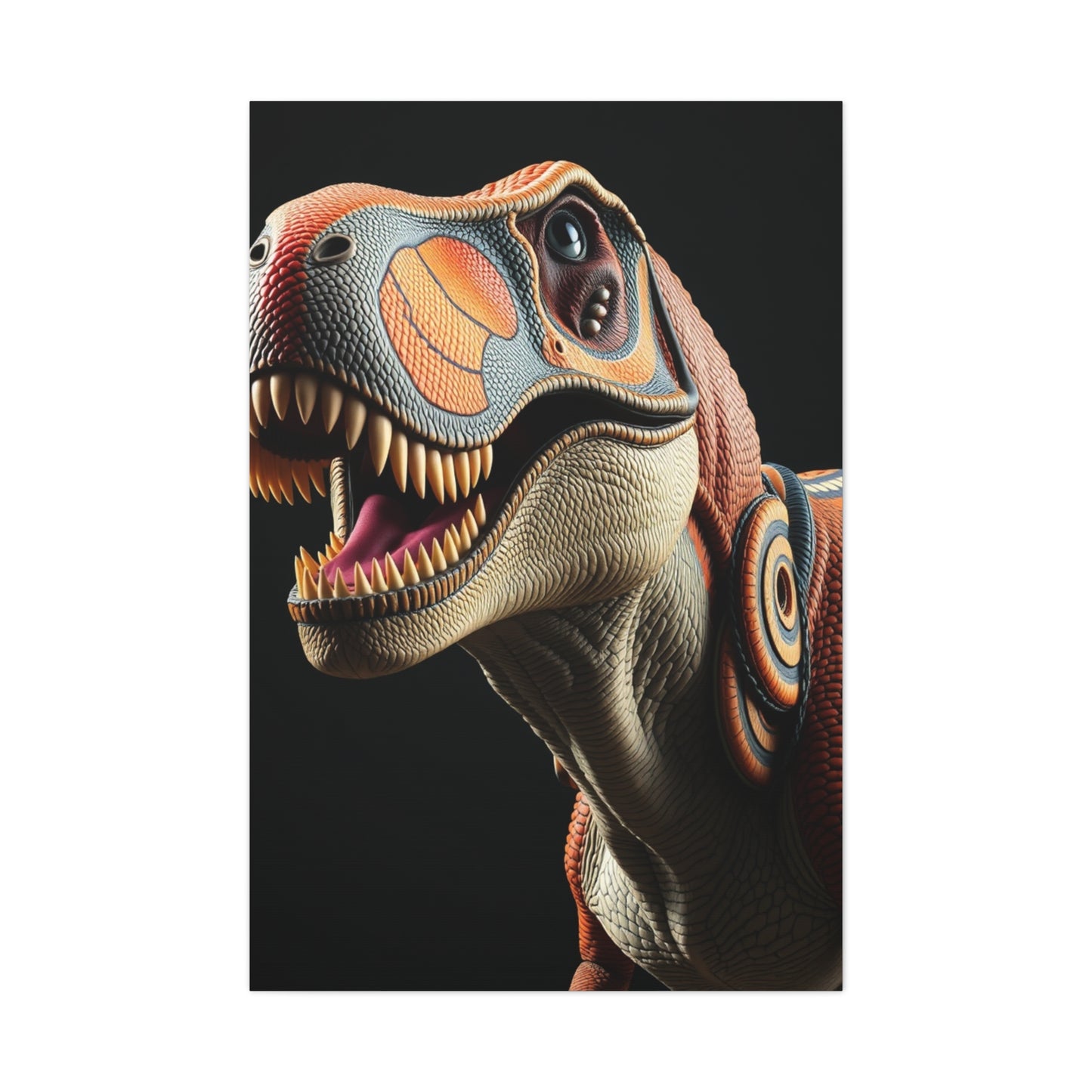 Tyrannosaurus Rex Art Canvas Art 8 Wall Art & Canvas Print