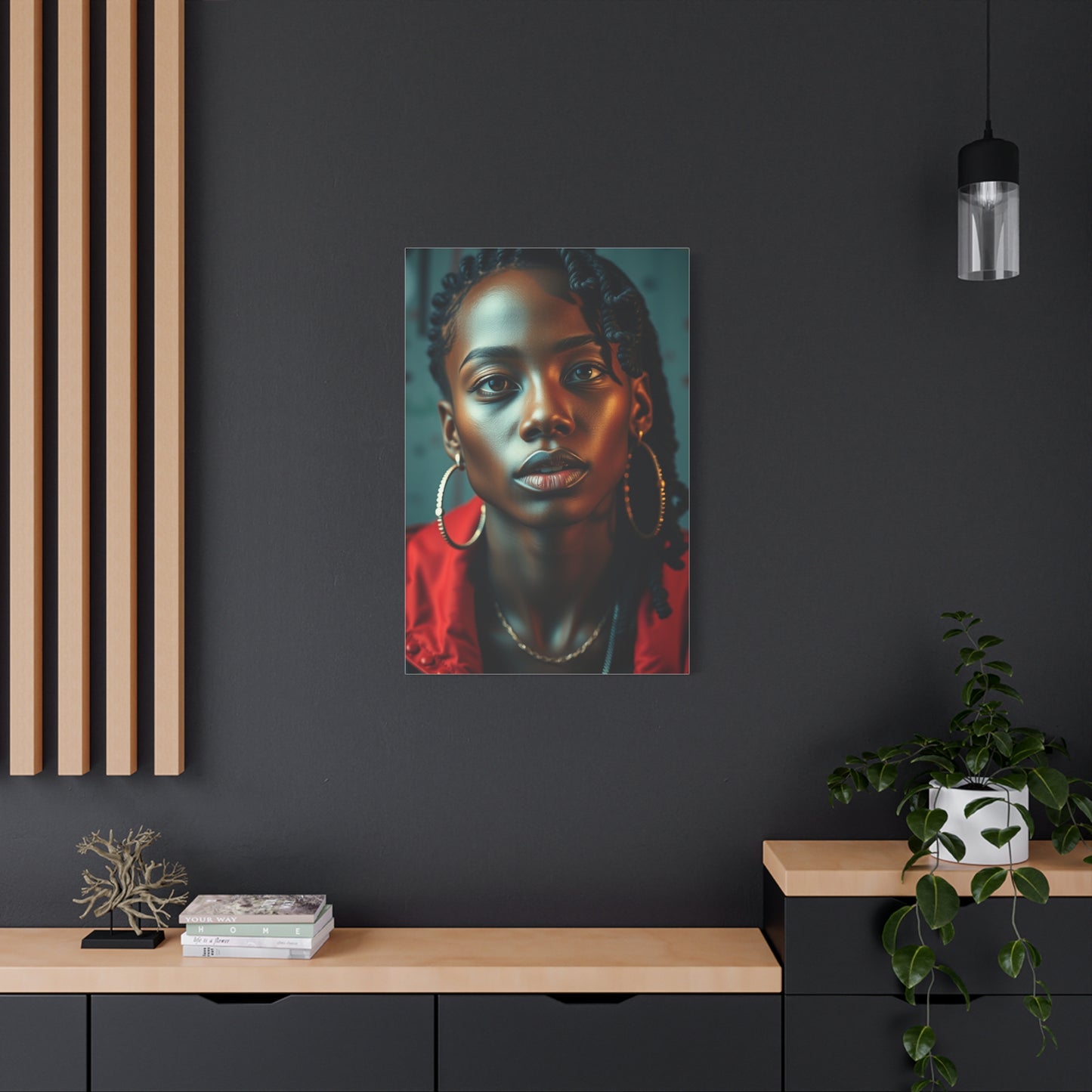 Lady Basquiat Art Premium Canvas 15 Wall Art & Canvas Print
