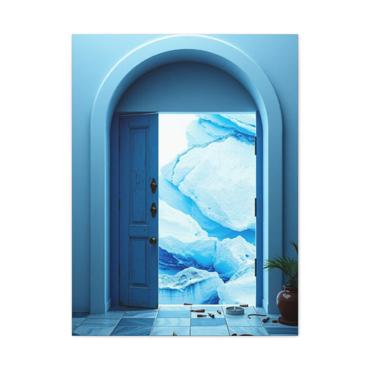 Supreme Blue and White Art Collection Wall Art & Canvas Print