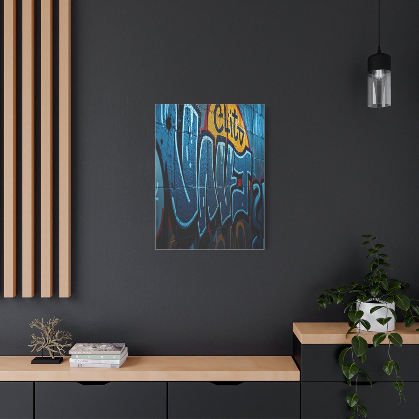 Refined Urban Expression Wall Art & Canvas Print