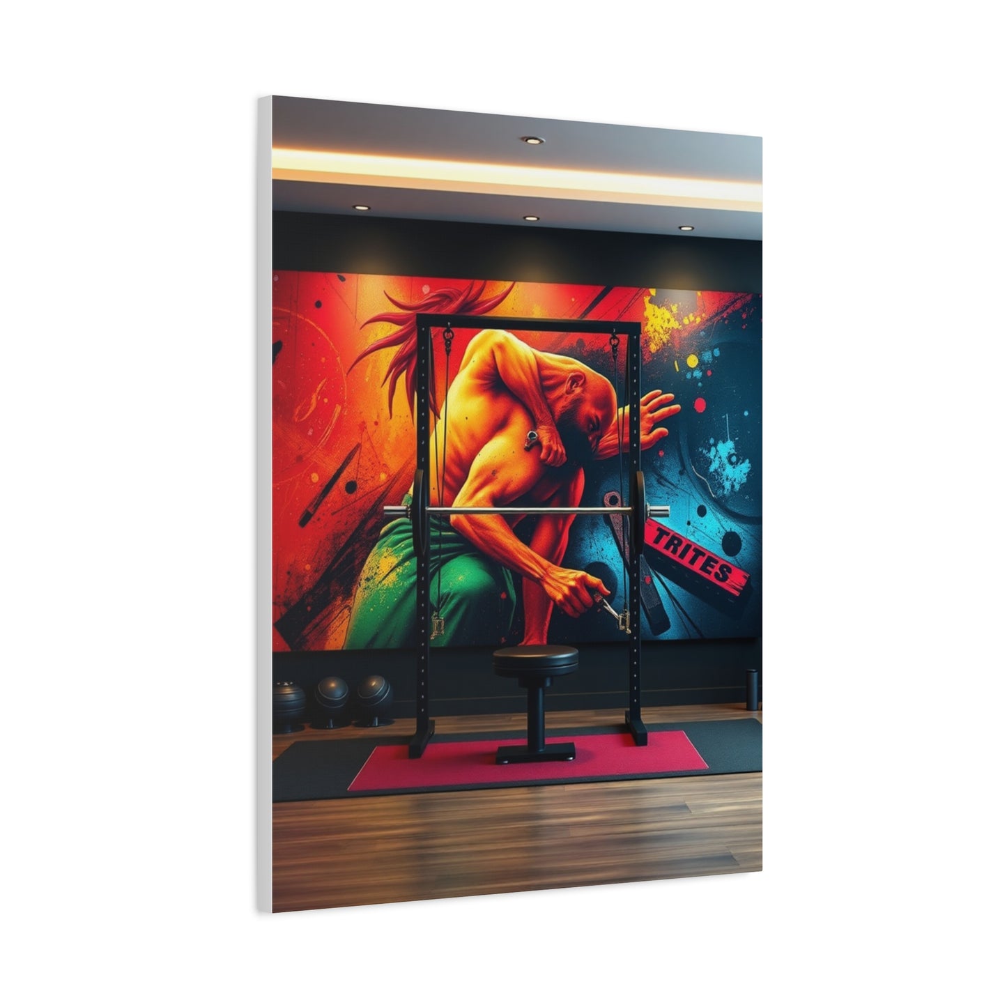 Opulent Fitness Canvas Wall Art & Canvas Print