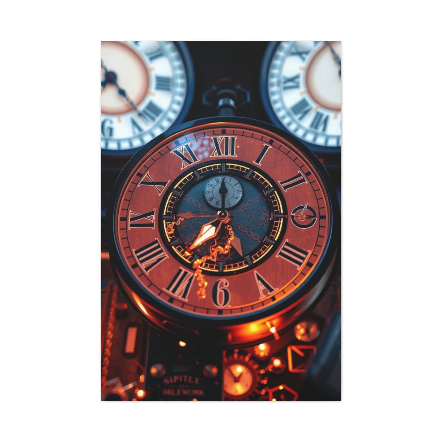 Clock Art Canvas Art 4 Wall Art & Canvas Print